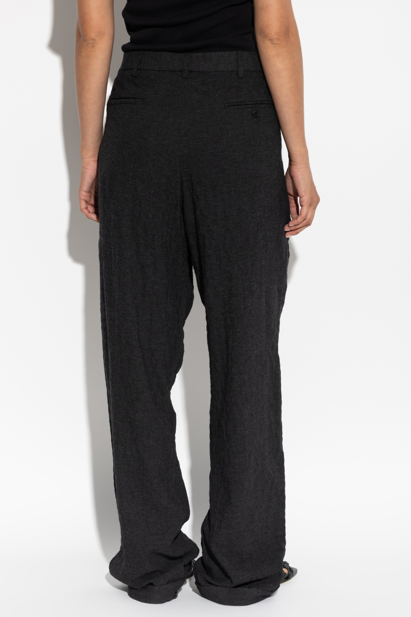 パンツ VN/WL TRO CLASSIC 1P TAPERED PANTS THEOREM(セオレム)】Turn up Sta-Pre Classic Trousers